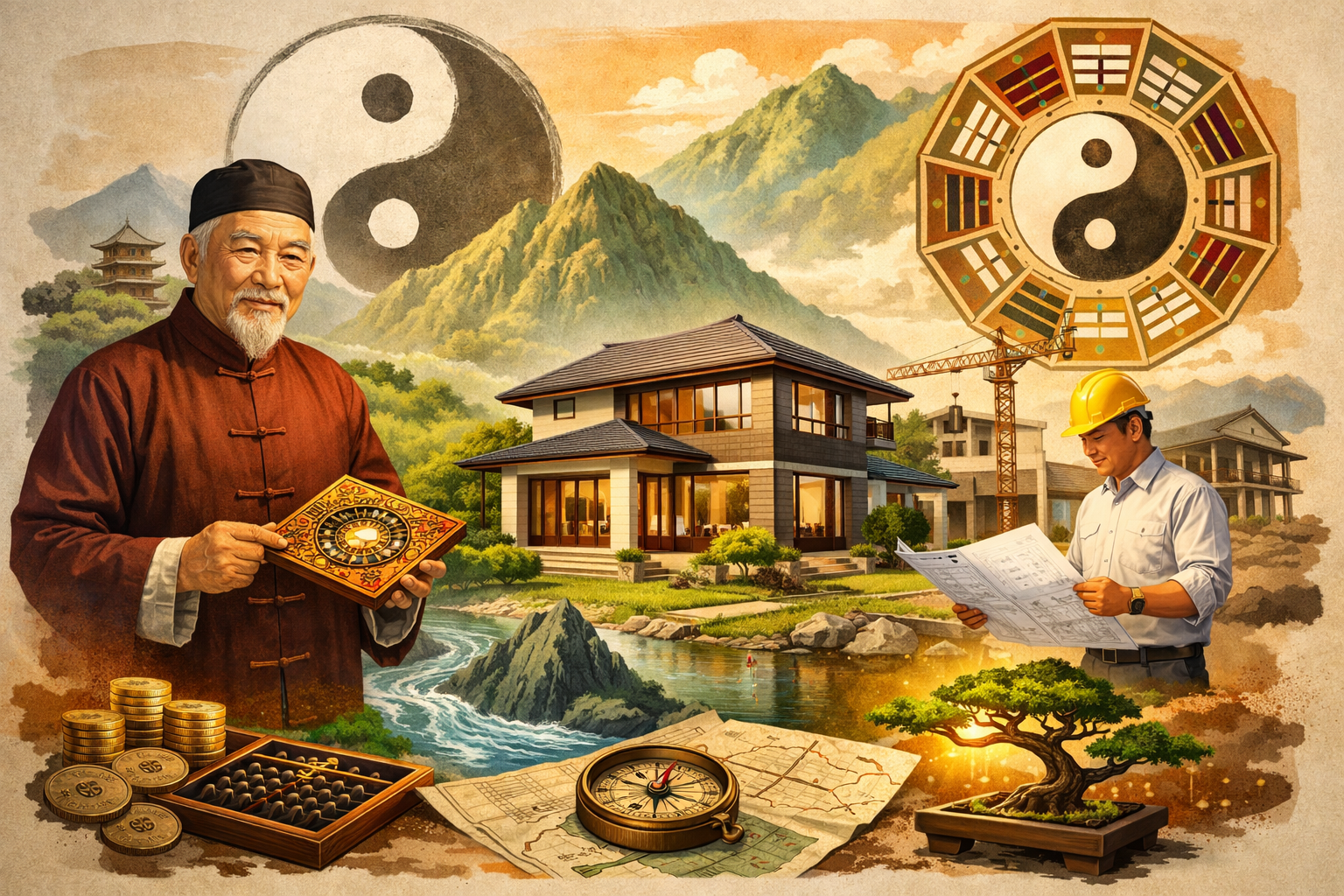 Mengapa Orang Tionghoa Menggunakan Feng Shui Saat Membangun Rumah?